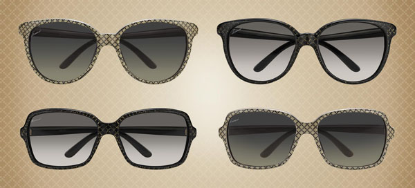 Gafas brillantes de Gucci