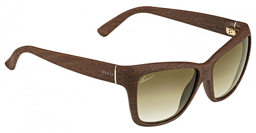 Gafas de sol Gucci de madera líquida