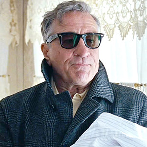 Gafas de sol Robert de Niro en Joy